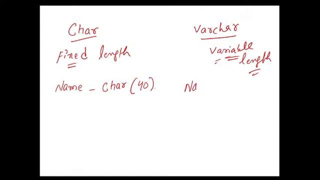 Part 14 DataTypes in SQL смотреть онлайн