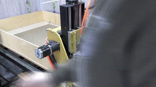 Жертвенный стол для ЧПУ станка. смотреть онлайн