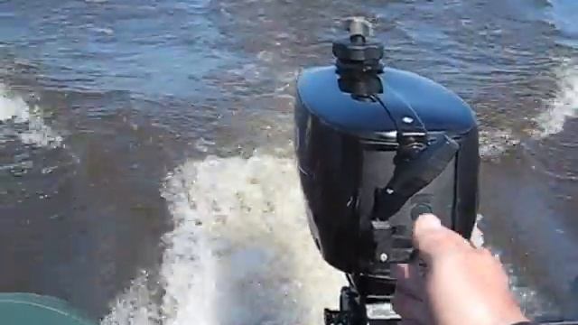 последний час обкатки мотора Sea  Pro T 2.5 S