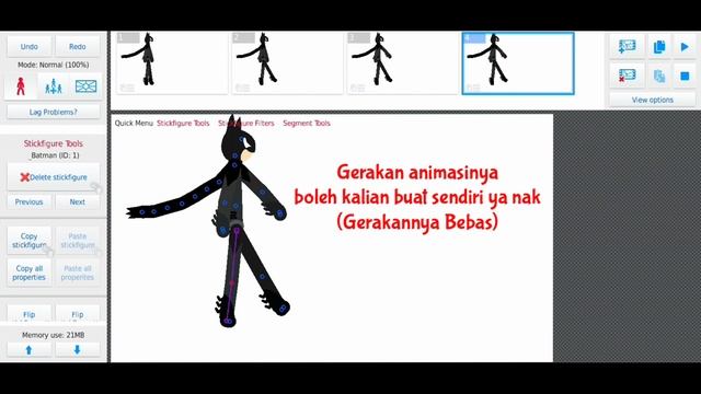 Memasukkan Stickfigure Batman Di Sticknodes смотреть онлайн