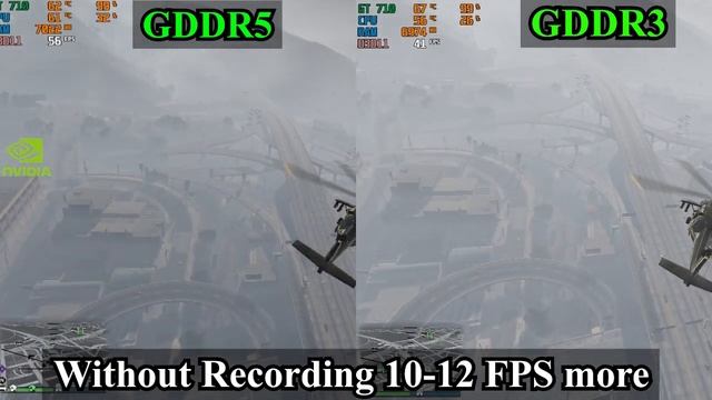 GT 710 GDDR3 VS GT 710 GDDR5 2GB GTA V BENCHMARKS