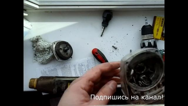 Быстрое обслуживание болгарки Интерскол!/Fast maintenance of angle grinder Interskol! смотреть онлайн