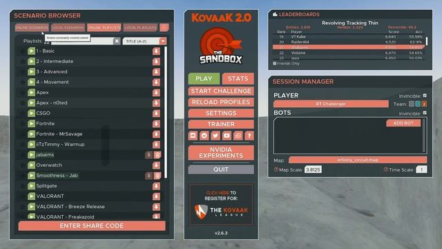 How To Import Routines/Playlists Into Kovaak's FPS Aim Trainer
