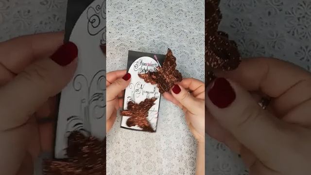 Заколки для волос Бабочки из фоамирана 15 #бабочки #diy #заколочки