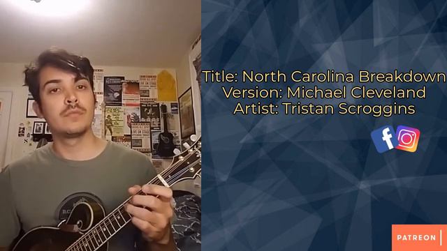 North Carolina Breakdown // Mandolin // Tristan Scroggins смотреть онлайн