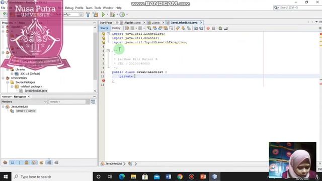 program menjalankan java Program Linked List Program java Linked list simple смотреть онлайн