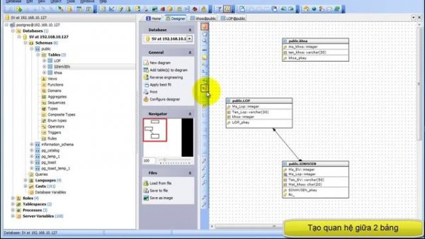 Create Database Diagram with pgAdmin