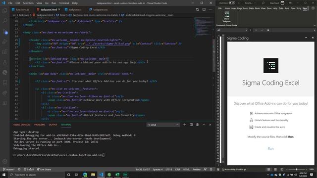 Building an Excel Custom Function Add-In Using the Office API | Pt. 5 смотреть онлайн