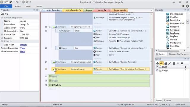 Como crear un Multijugador en Construct 2 | #3 | Chat y Log de Mensajes смотреть онлайн