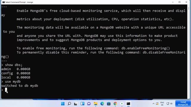 How to Install MongoDB on Windows 11 смотреть онлайн