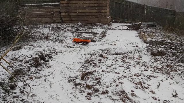 RC 1/14 RC4WD MAN 6x6 Snow Runner. RC 1/14 RC4WD МАН 6х6 Покатушки по снегу
