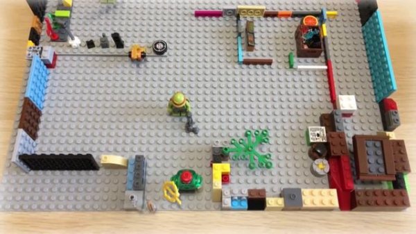 ЧЕРЕПАШКИ НИНДЗЯ. TMNT. Lego самоделка Черепашки Ниндзя