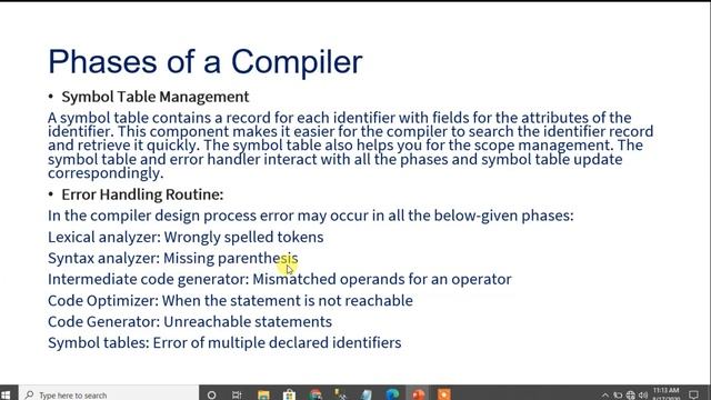 structure of compiler design смотреть онлайн
