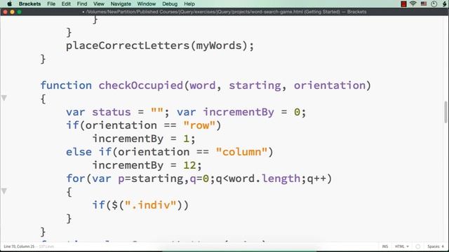 Word Search Game using jQuery: Part 8 смотреть онлайн
