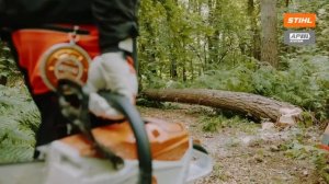 Аккумуляторная пила STIHL MSA 300. Самая мощная аккумуляторная пила STIHL в мире