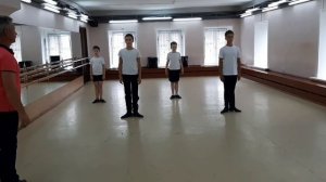 Русский народный танец (мужской класс). Урок 1.