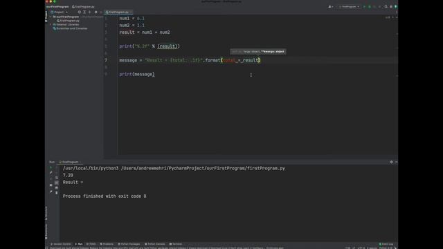 Python Lesson 07: Formatting Float Output and Rounding Up смотреть онлайн