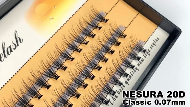 Nesura Eyelash Classic 20D 0.07 by Nesura.shop смотреть онлайн