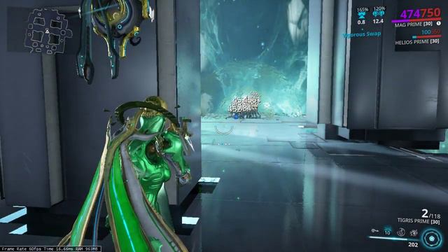 Mag ability after railjack patch! смотреть онлайн
