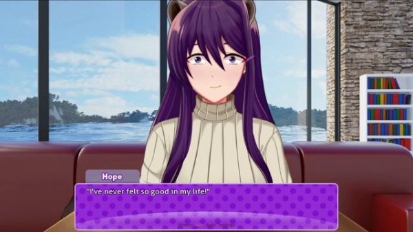 Asking Yandere Yuri How She's Feeling Today + Racoon Headwear - Just Yuri Mod