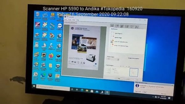 Scanner Hp scanjet 5590.Tokopedia 160920