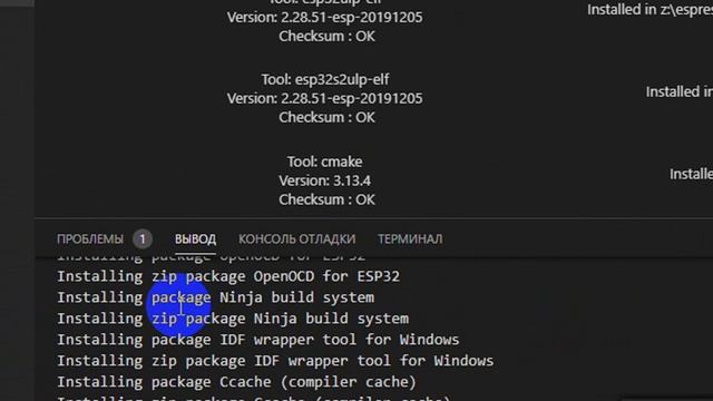 Установка плагина Espressif IDF в Visual Studio Code смотреть онлайн