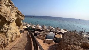 Египет - Обед в самой дешёвой  четверке El Khan Sharm Hotel в Шарм-эль-шейхе Хадаба с красивым рифо