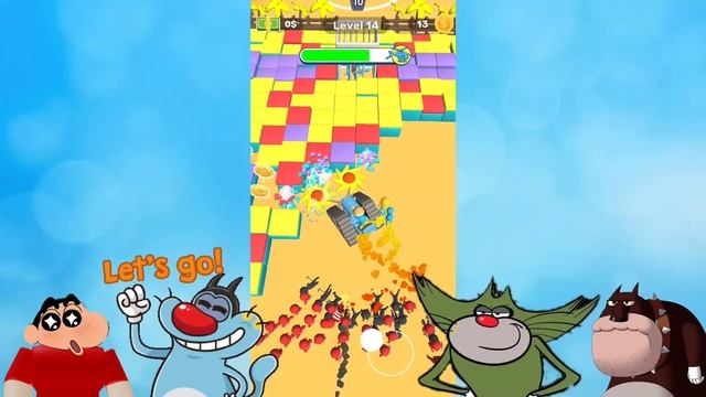Oggy And Jack try to Max Level in Escape Digger 3D Game With Bob And Shinchan ? Oggy Game Part 2 смотреть онлайн