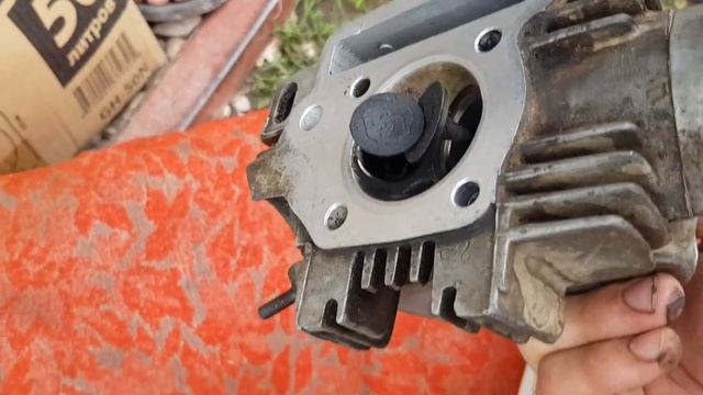 Перебираем питбайк Jmc 125 Mx. Гбц диагностика и переборка. Притирка клапанов. Vlog#33