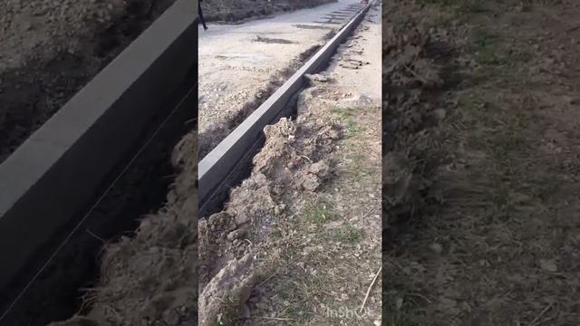 укладка бордюра своими руками смотреть онлайн