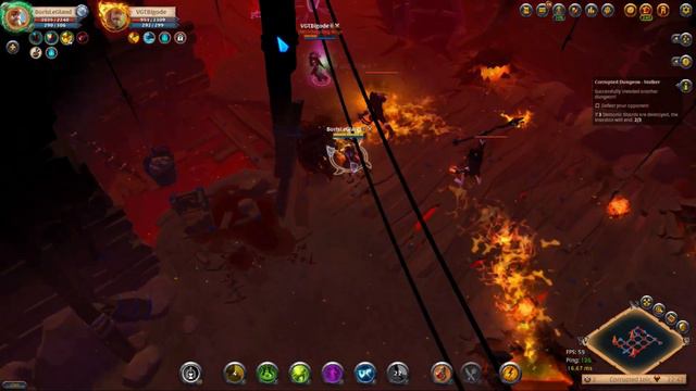 Albion Online - Corrupted Adventures #2 Messing around with druidic staff смотреть онлайн
