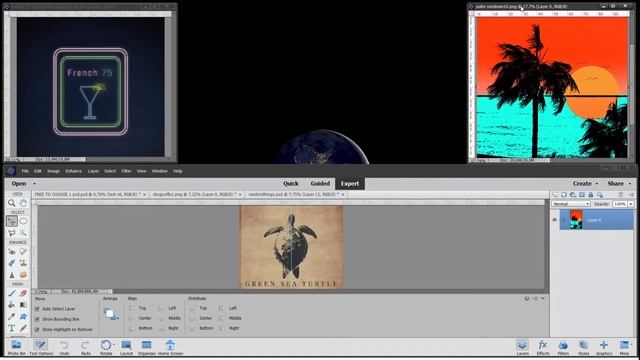 How To Work With Multiple Windows In Photoshop смотреть онлайн