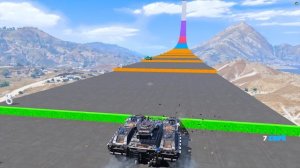 ПРОЕХАЛ СТУПЕНЬКИ ЛЕСТНИЦЫ на ГИГАНТСКОМ КОЛЕСЕ в ГТА 5 МОДЫ - ЭКСПЕРИМЕНТЫ в GTA 5