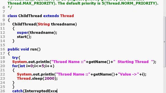 Java Programming Part 51 Thread Priority смотреть онлайн