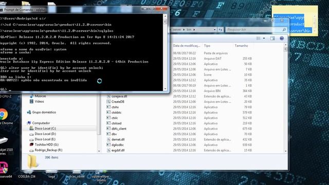 Desbloqueando usuário HR no Oracle 11g смотреть онлайн