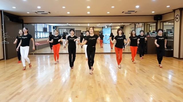 Oh Carol-Line Dance(Beginner /Merengue)Marisa Manferdini смотреть онлайн