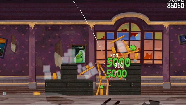 Angry Birds Seasons Haunted Hogs 2-7 Walkthrough 3-Star смотреть онлайн
