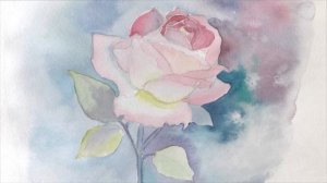 Как нарисовать РОЗУ акварелью how to Draw a ROSE step by step | Art School