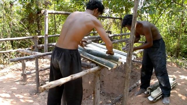 Строительство подземного дома подручными средствами смотреть онлайн