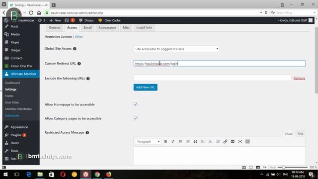 How to Restrict WordPress Site Access only Logged in User смотреть онлайн