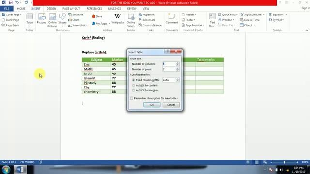 (PART 9) table full practically explanation | ms office 2013 full course step by step | Urdu/Hindi смотреть онлайн