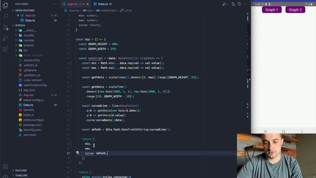 D3 Charts and React Native Skia for Beginners смотреть онлайн