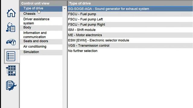 XENTRY Diagnostics General Diagnostics W204