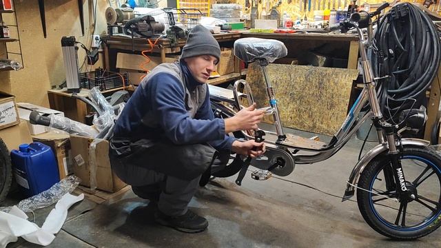 Сборка электро велосипедов minako v8 pro смотреть онлайн