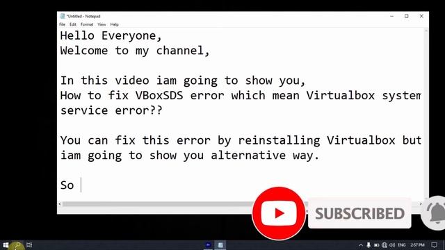 How to fix VBoxSDS error | VBoxSDS window service not found | Virtualbox | Windows 10 смотреть онлайн