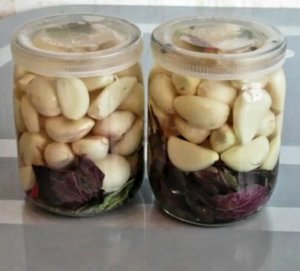 Маринованный чеснок  Простой способ  Рецепт.