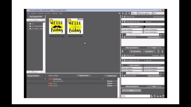 Обзор программы Сток Субмиттер (StockSubmitter) смотреть онлайн