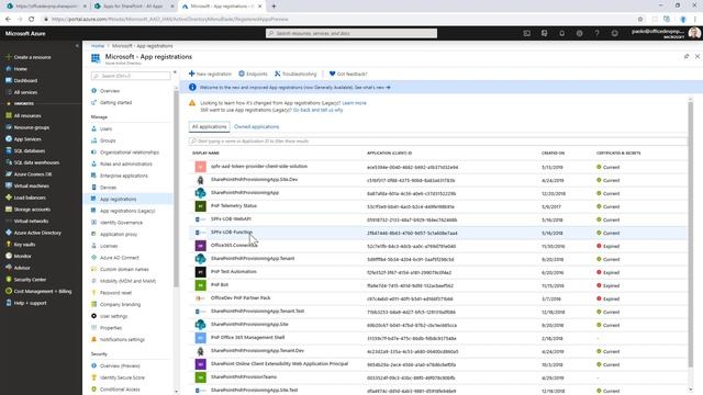 Getting started on calling securely custom Web APIs from SharePoint Framework смотреть онлайн