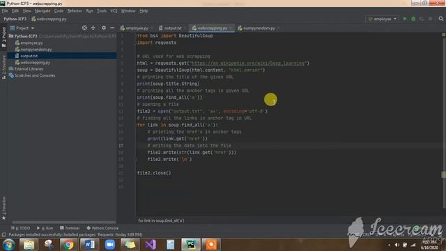ICP 3 - Object Oriented Python смотреть онлайн