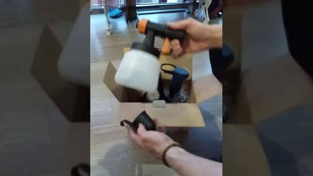 Распаковка краскопульта Dexter 400 вт смотреть онлайн